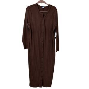 Old Navy Brown Maxi Dress